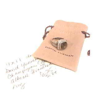 David Yurman Albion Ring with Diamonds